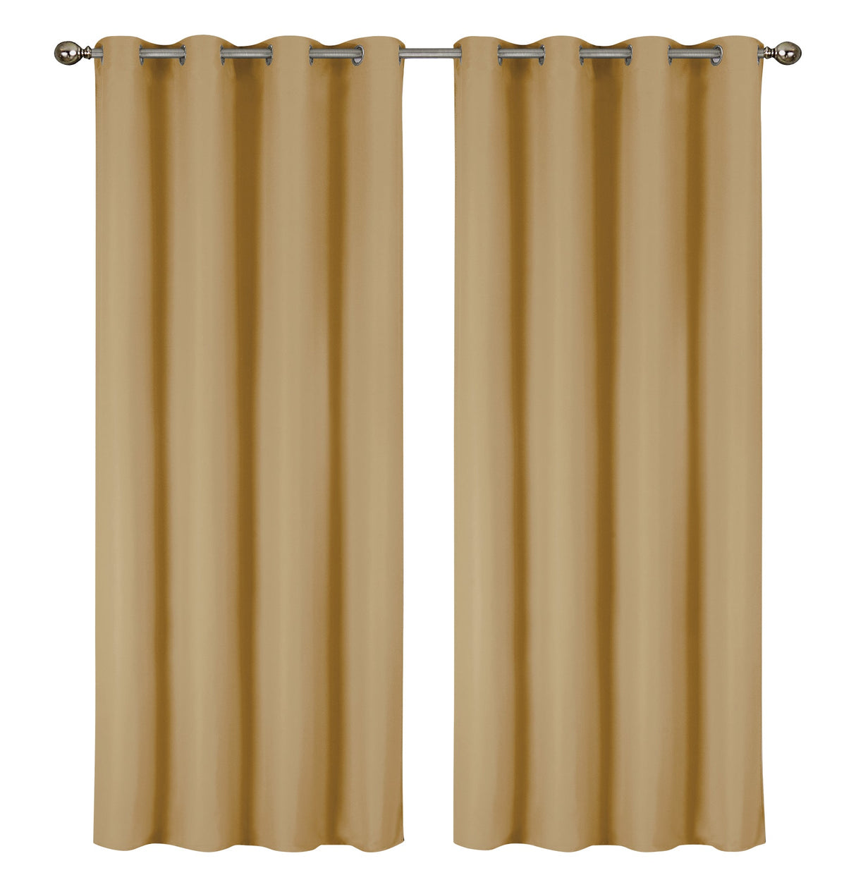 2 Pack - 55" x 84" Solid Thermal Blackout Panels (19 Colors)