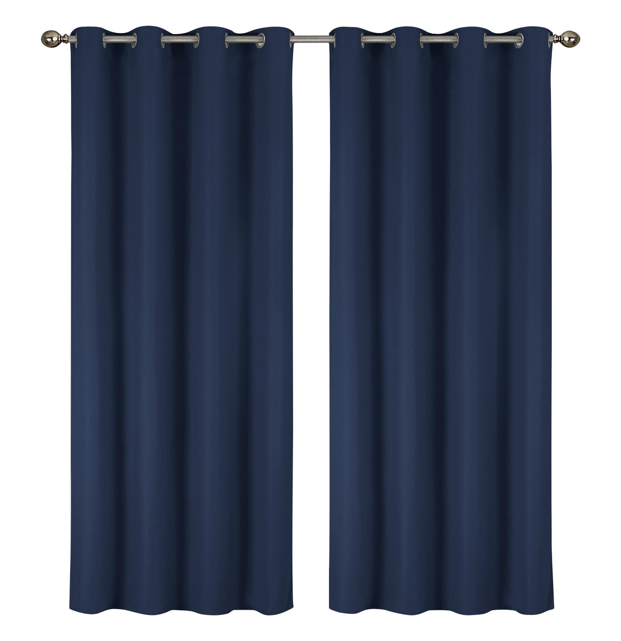 2 Pack - 55" x 84" Solid Thermal Blackout Panels (19 Colors)