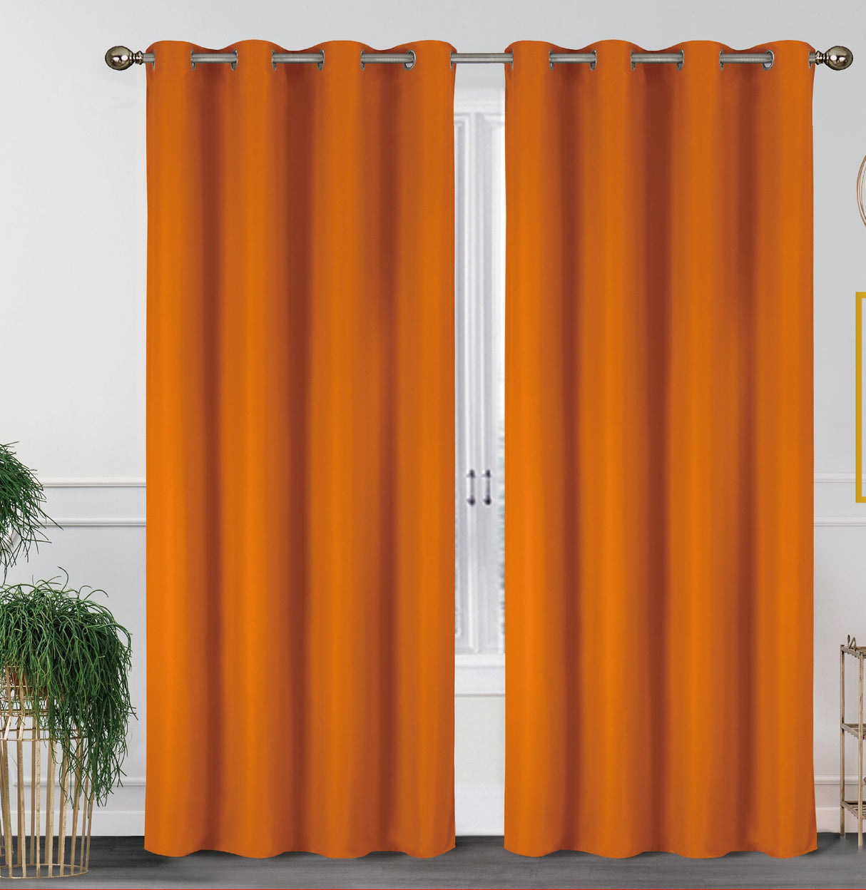 2 Pack - 55" x 84" Solid Thermal Blackout Panels (19 Colors)