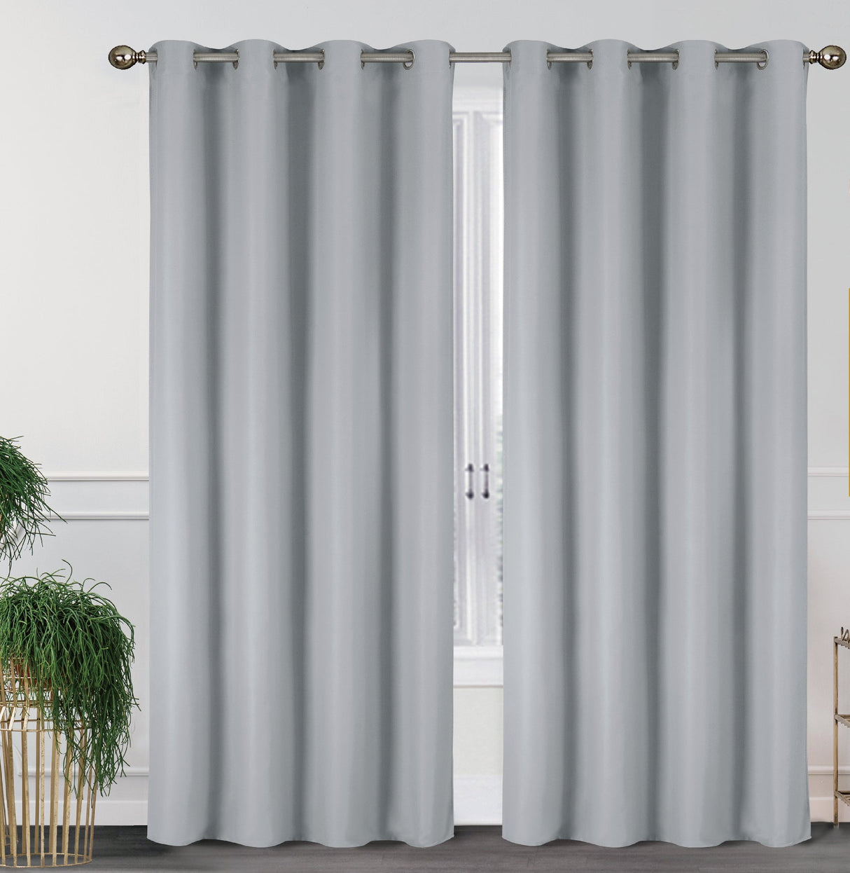 2 Pack - 55" x 84" Solid Thermal Blackout Panels (19 Colors)