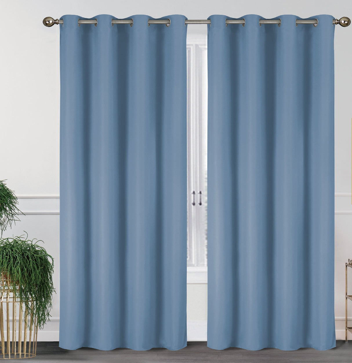 2 Pack - 55" x 84" Solid Thermal Blackout Panels (19 Colors)