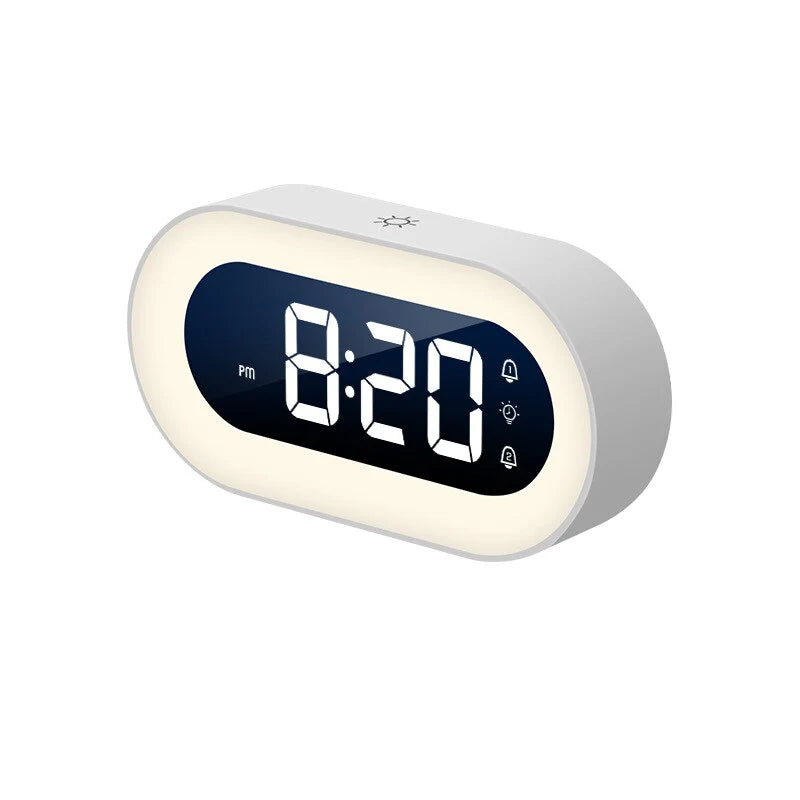 Sunrise Alarm Clock with Night Light and Nature Sounds USB-C