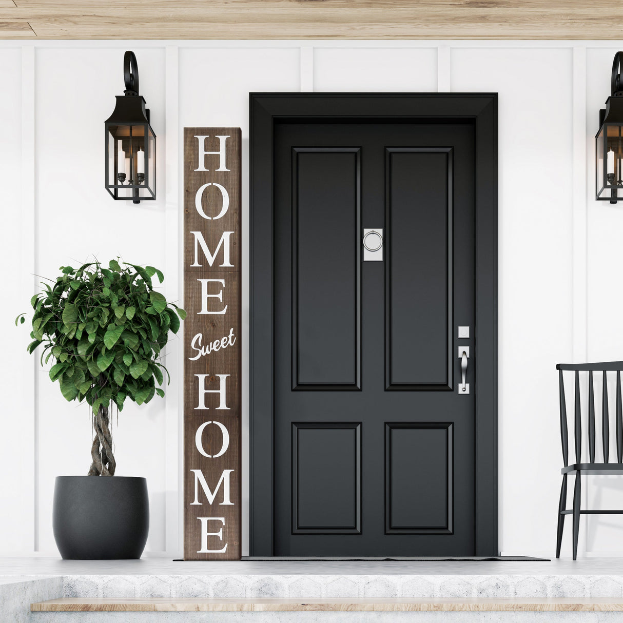 Home sweet home porch sign 72in