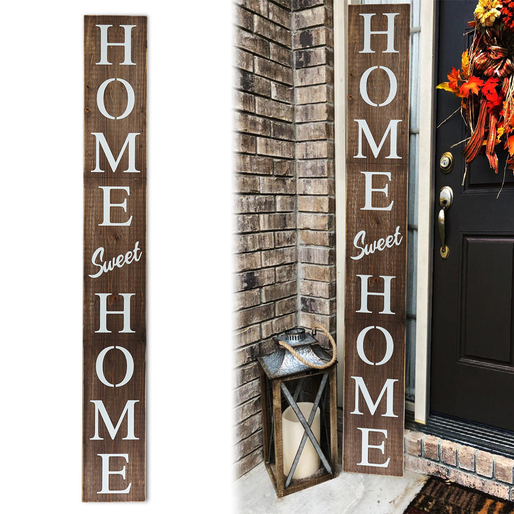 Home sweet home porch sign 72in