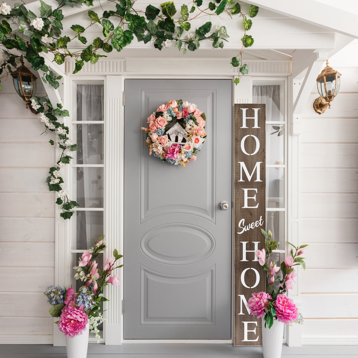 Home sweet home porch sign 72in