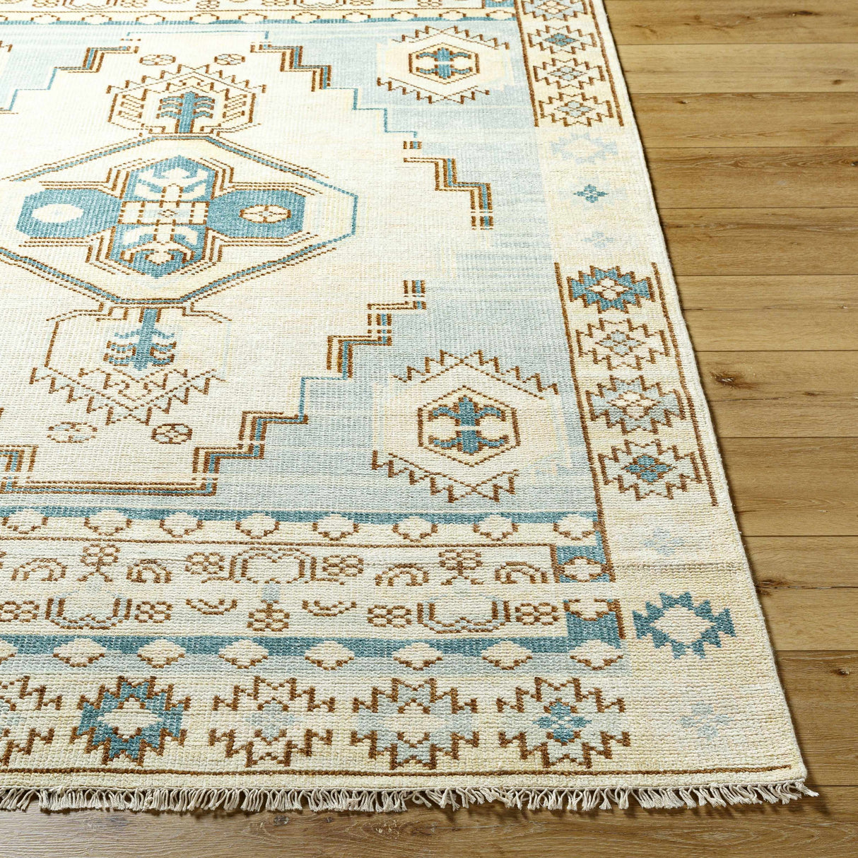 McColl Hand Knotted Wool Blend Rug - Clearance