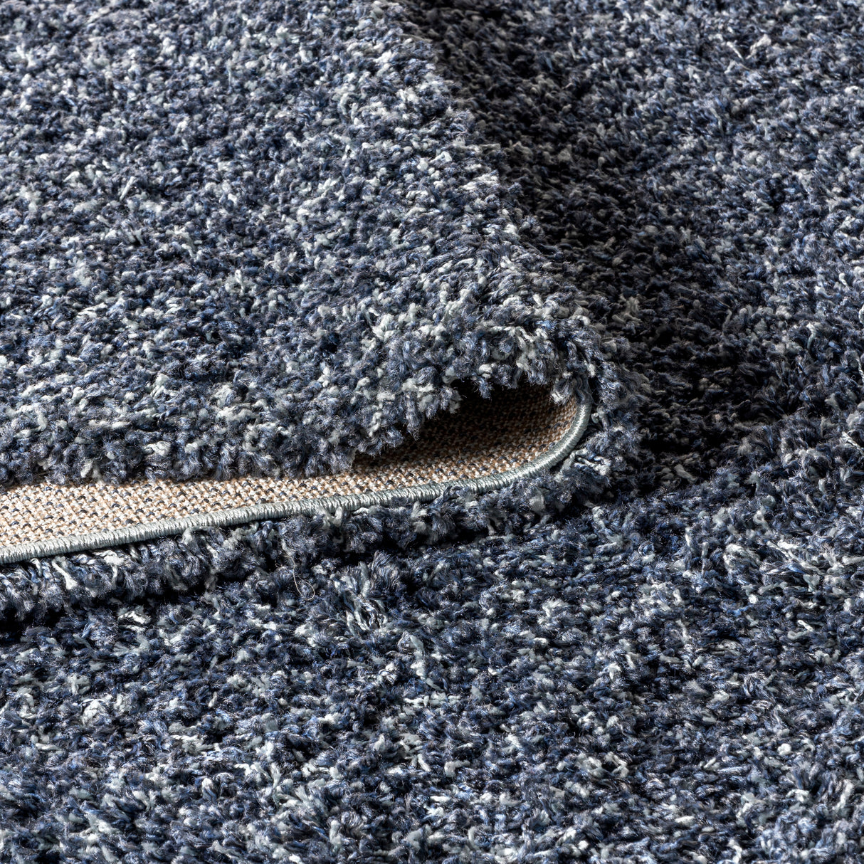 Mercer Shag Plush Tassel Area Rug 3x5 Charcoal