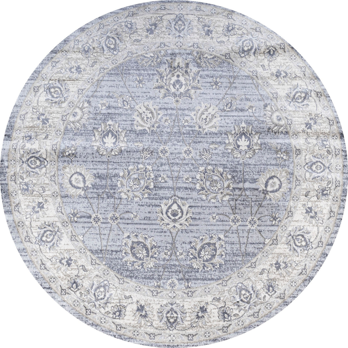 Modern Persian Vintage Moroccan Traditional Round Area Rug