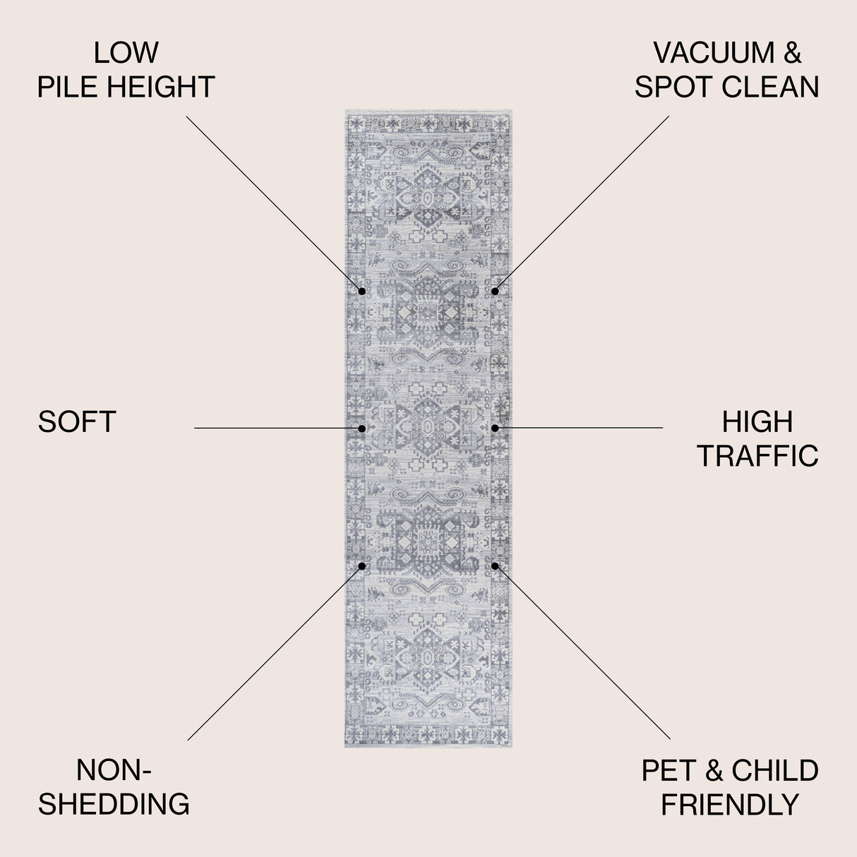 Modern Persian Runner Rug