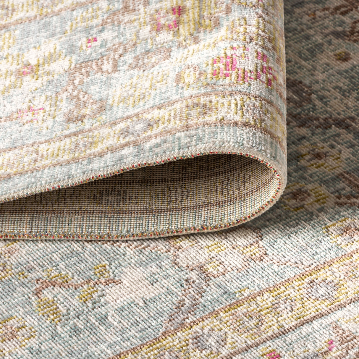 Alba Modern Faded Peshawar Area Rug