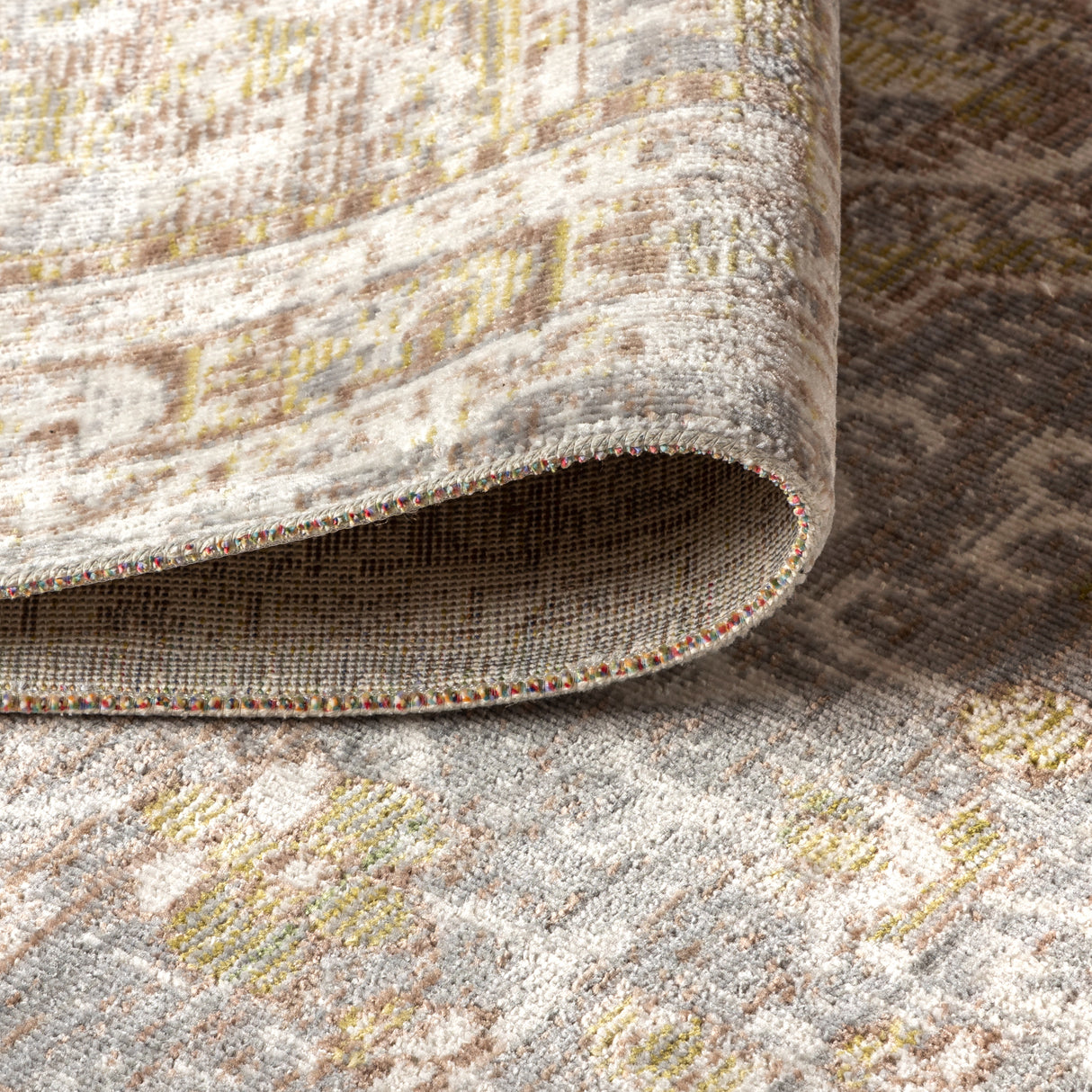 Petras Modern Ornate Medallion Runner Rug