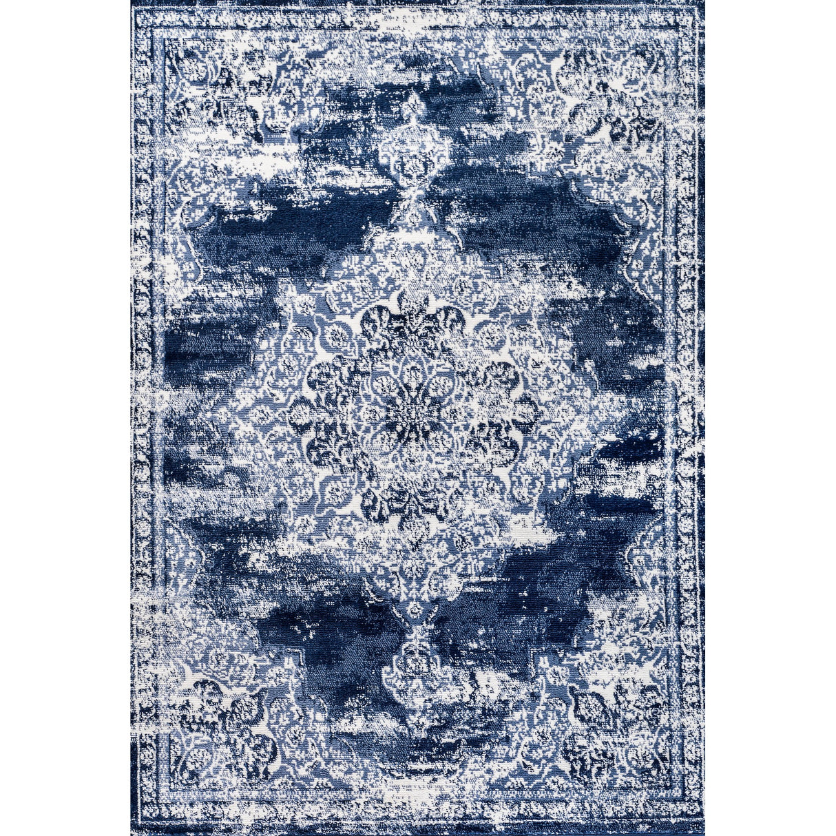 Alhambra Ornate Medallion Modern Area Rug