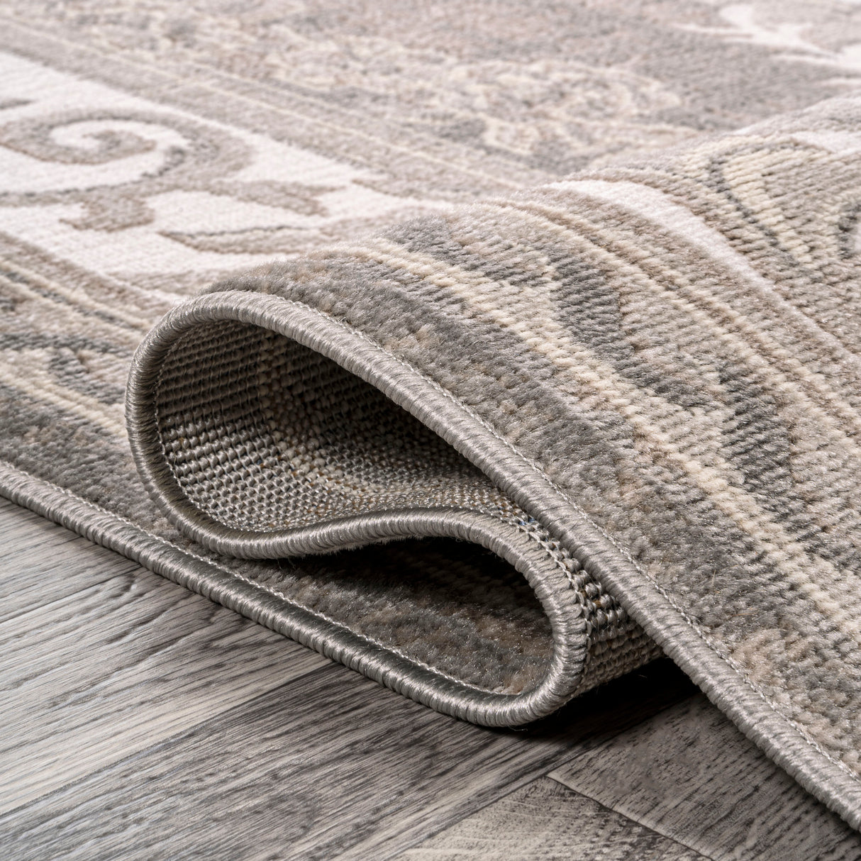 Rosalia Cottage Medallion Vintage Area Rug