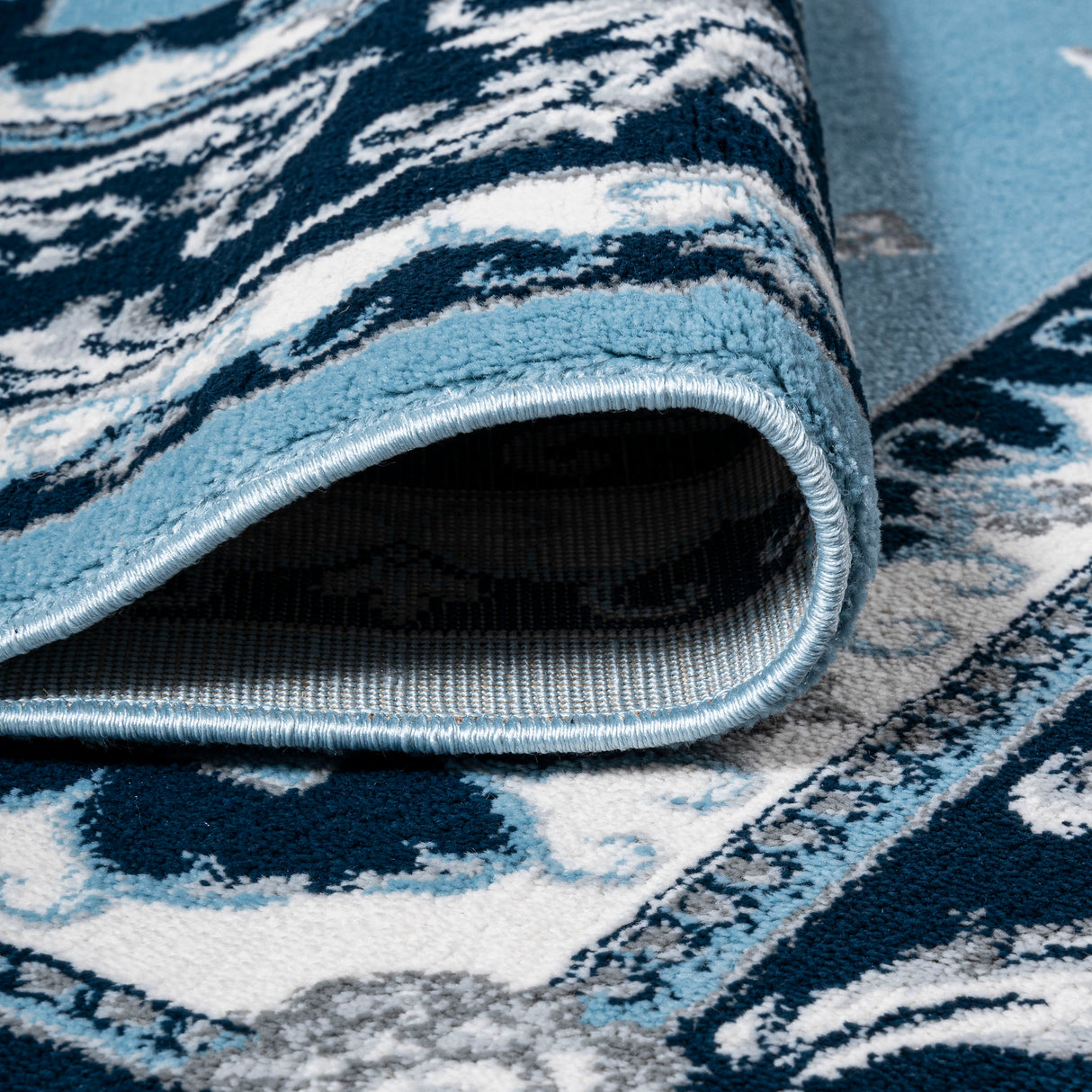 Acanthus French Border Runner Rug