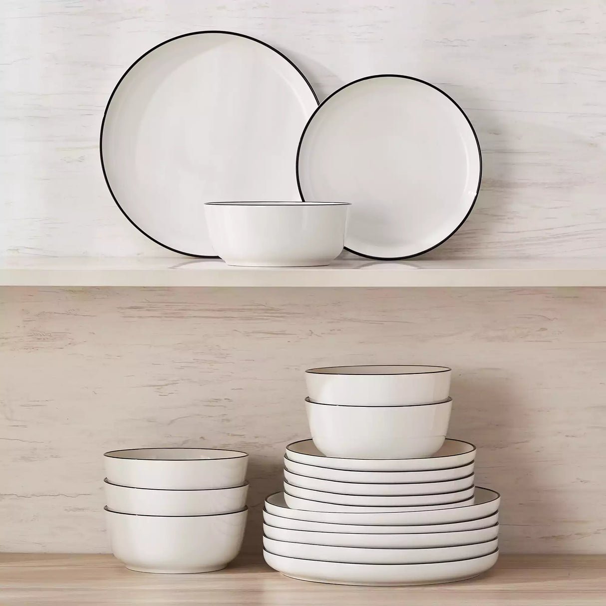 Mina 18 Piece Dinnerware Set
