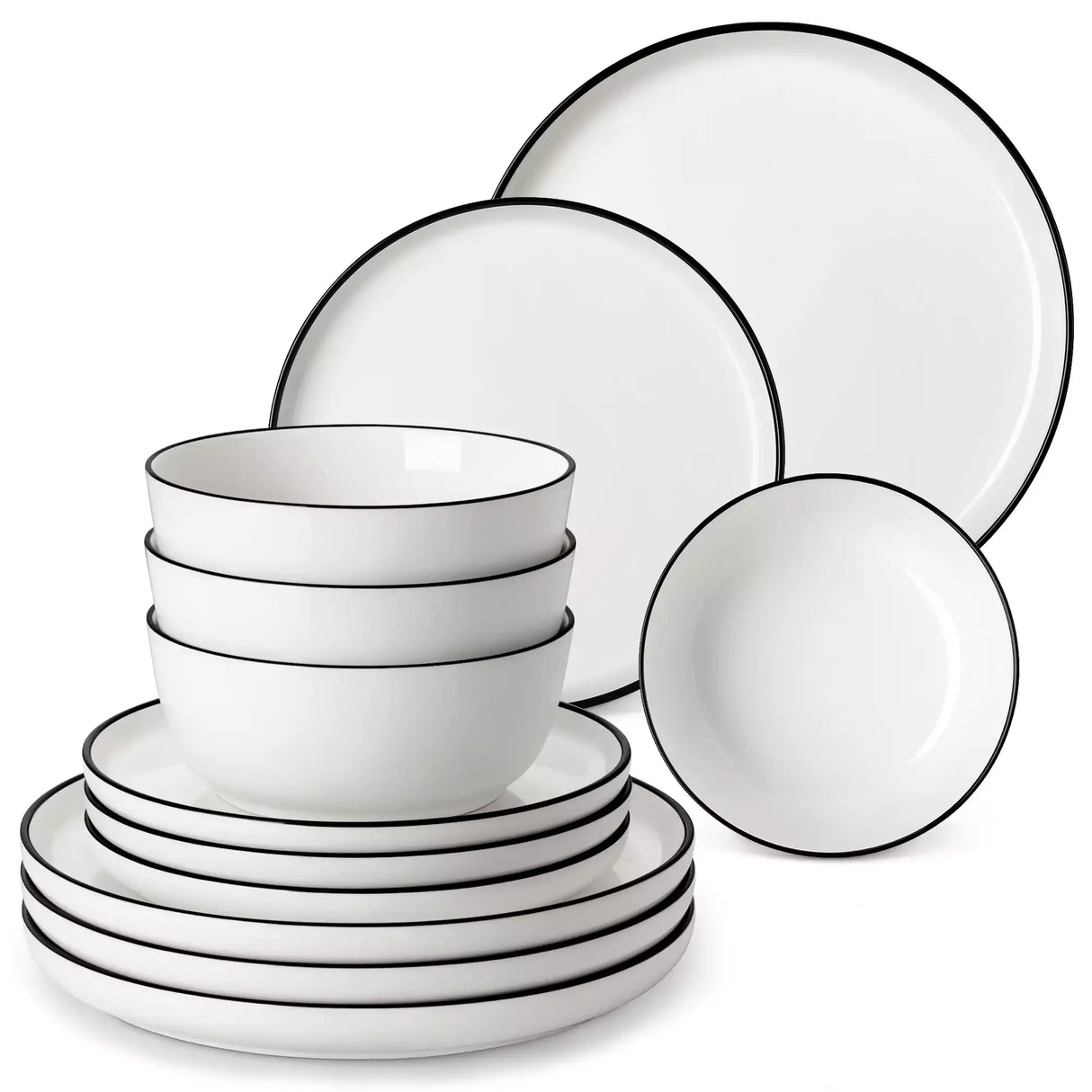 Mina 18 Piece Dinnerware Set