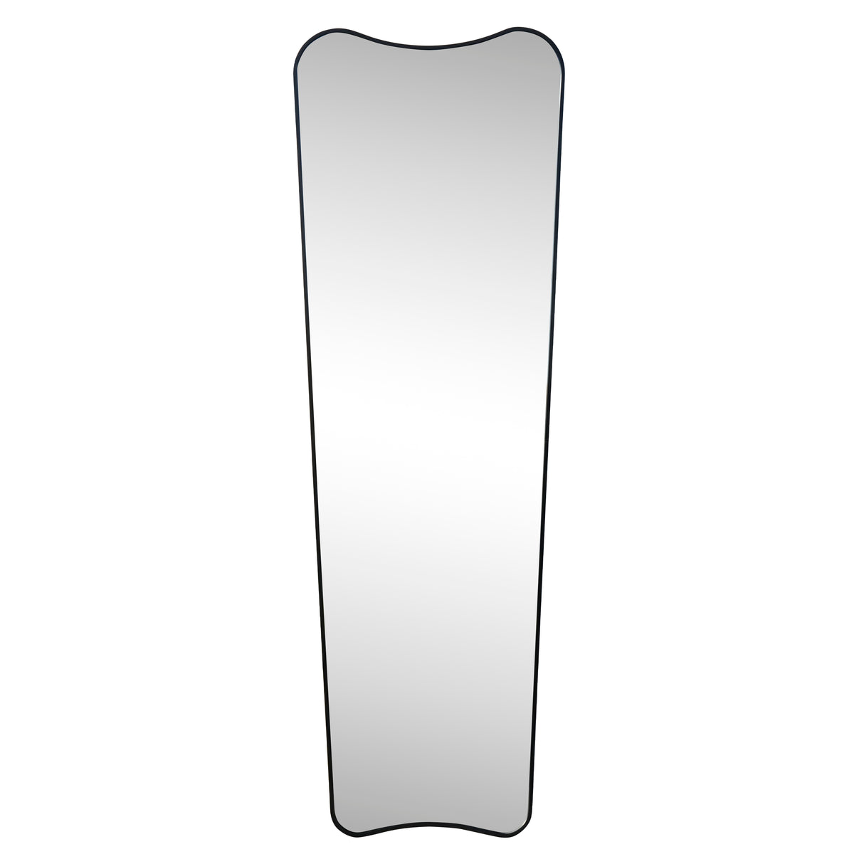 Alfie Rectangular Metal Framed Wall Mounted Full-Length Mirror