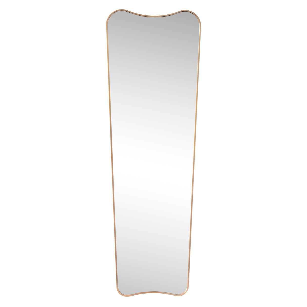 Alfie Rectangular Metal Framed Wall Mounted Full-Length Mirror