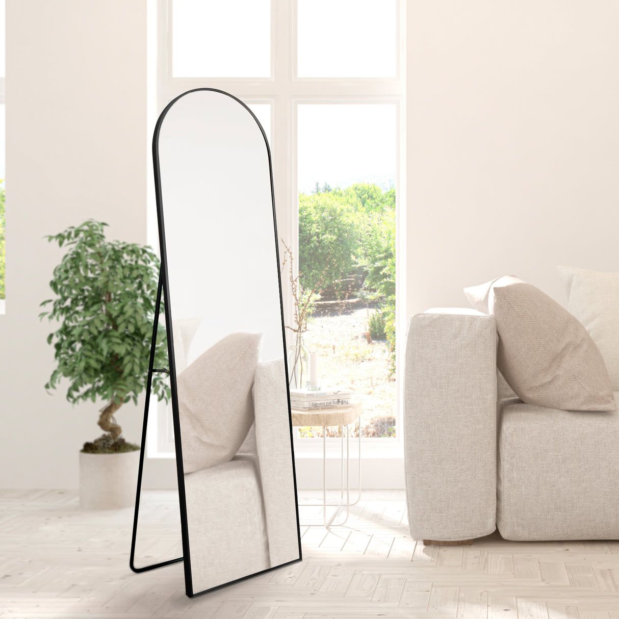Adrian-Large-Arched-Metal-Framed-Floor-Full-Length-Mirror-Wall-Mirrors