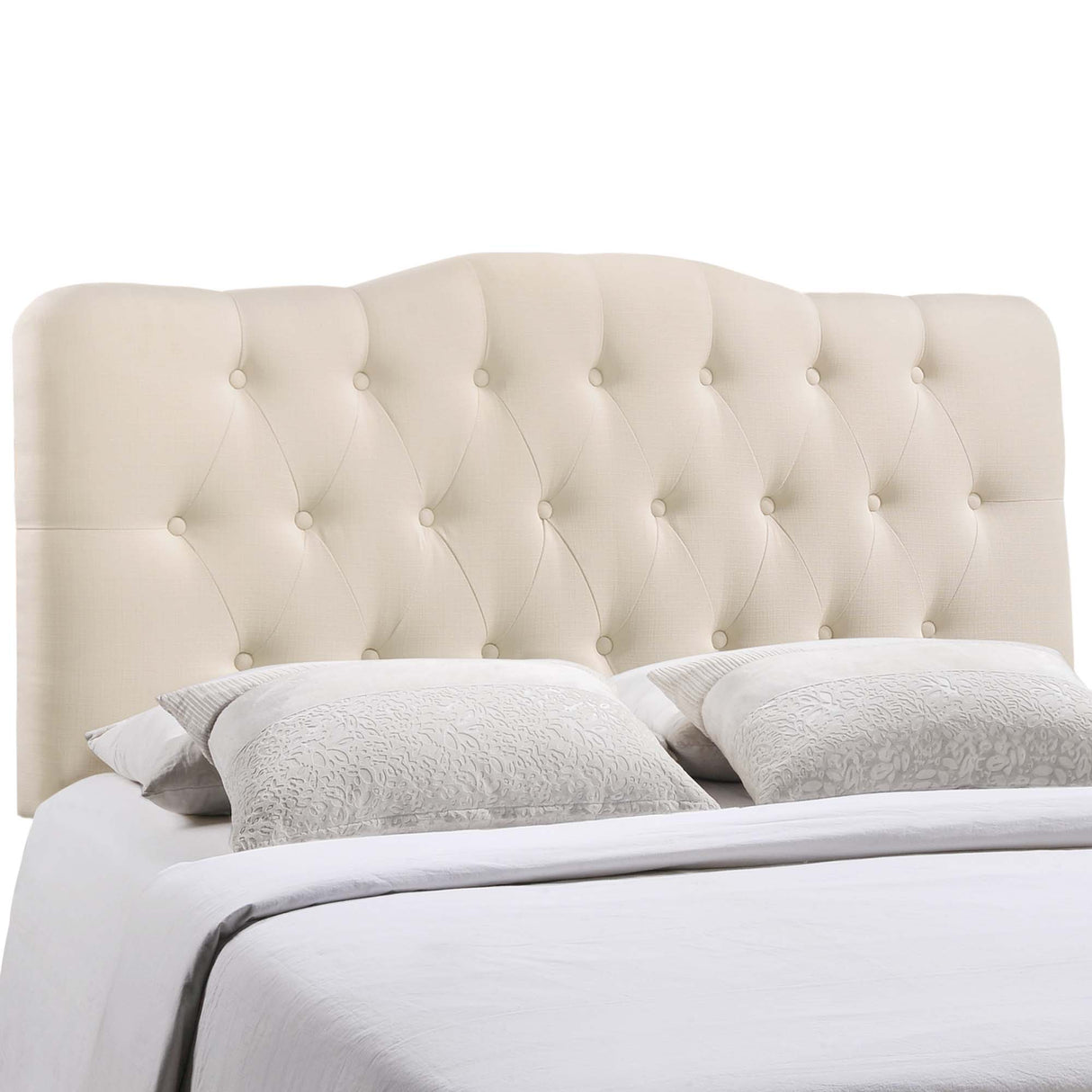 Annabel Upholstered Fabric King Headboard by Modway