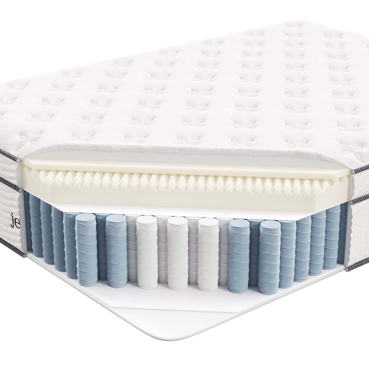 Jenna 14" Innerspring and Foam Full Mattress by Modway