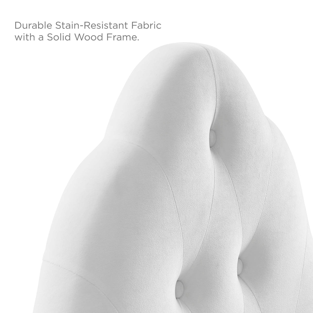 Sovereign Diamond Tufted Performance Velvet Twin Headboard by Modway