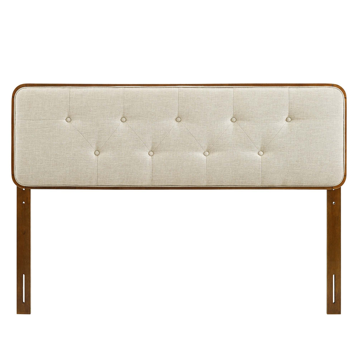 Collins Tufted Fabric and Wood Twin Headboard by Modway