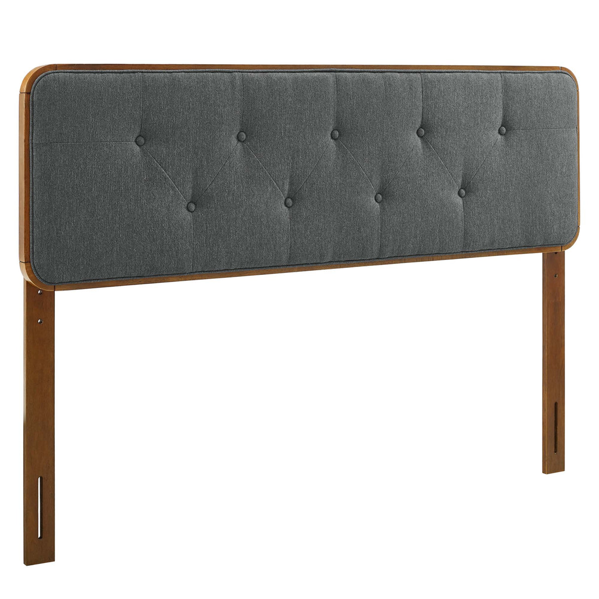 Collins Tufted Fabric and Wood Twin Headboard by Modway