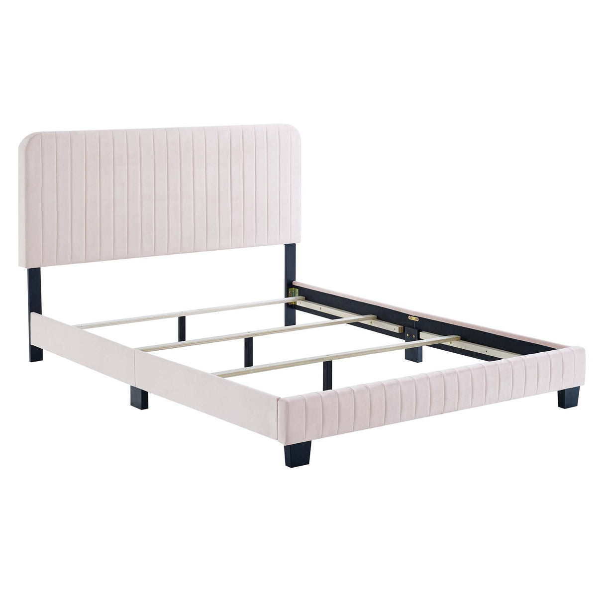 Celine Channel Tufted Performance Velvet Full Bed by Modway