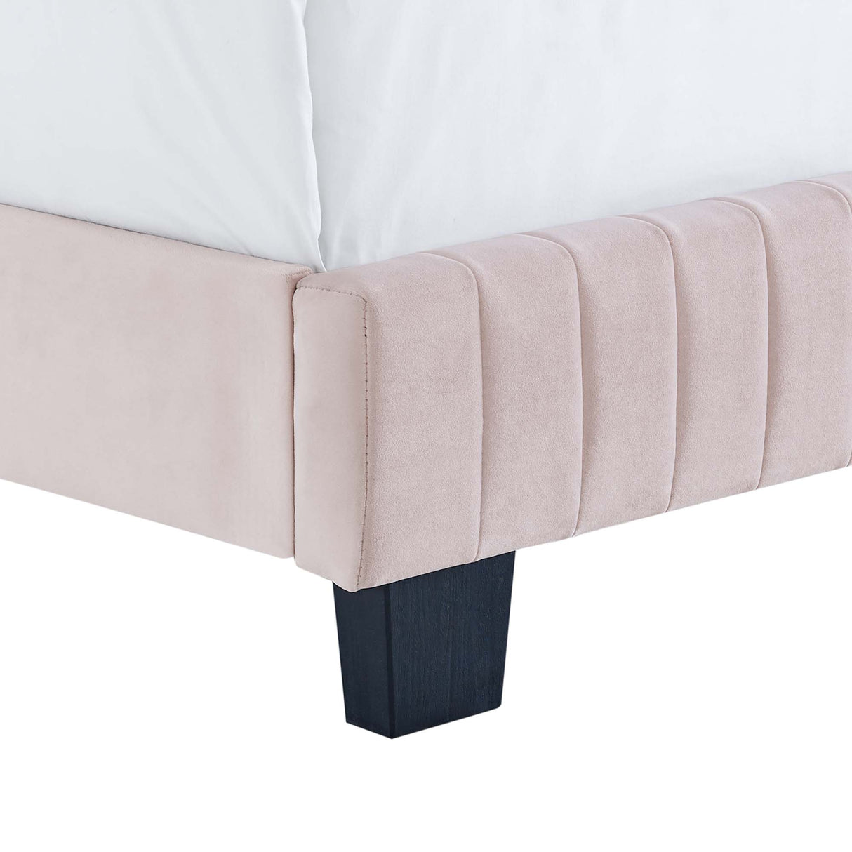 Celine Channel Tufted Performance Velvet Full Bed by Modway