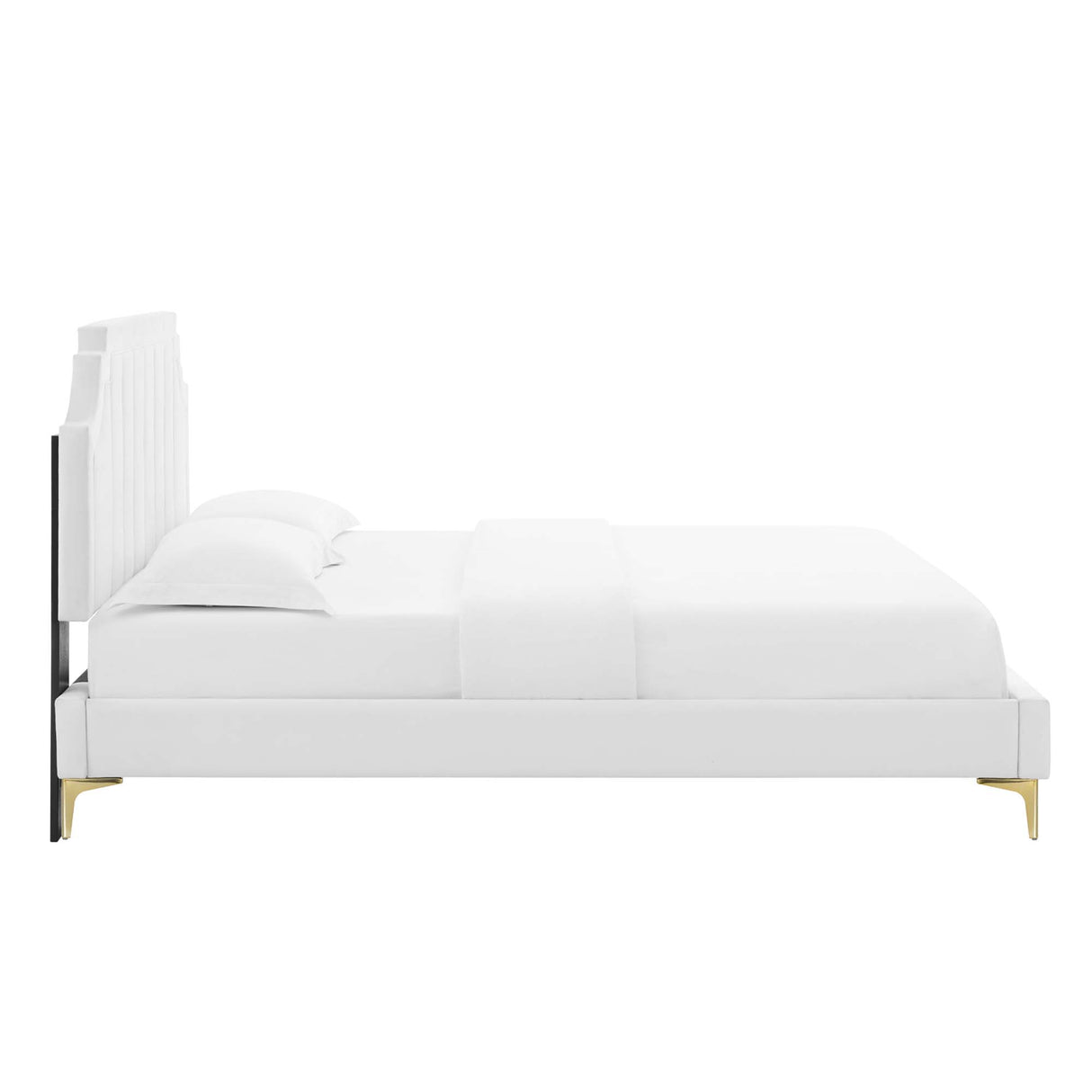 Sienna Performance Velvet King Platform Bed by Modway