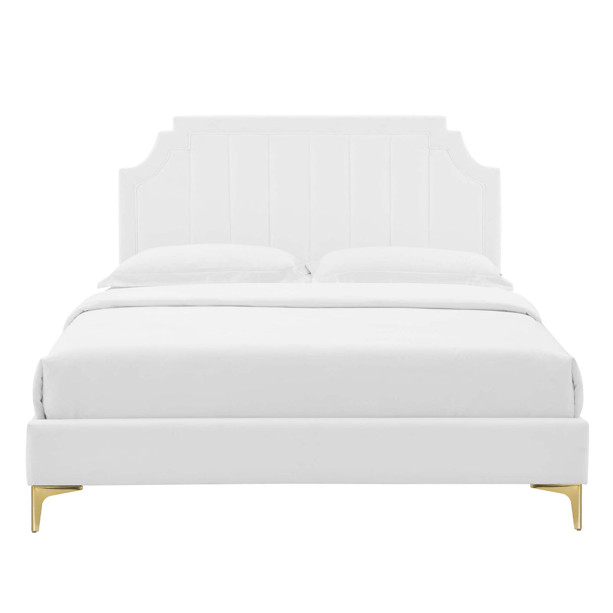 Sienna Performance Velvet King Platform Bed by Modway