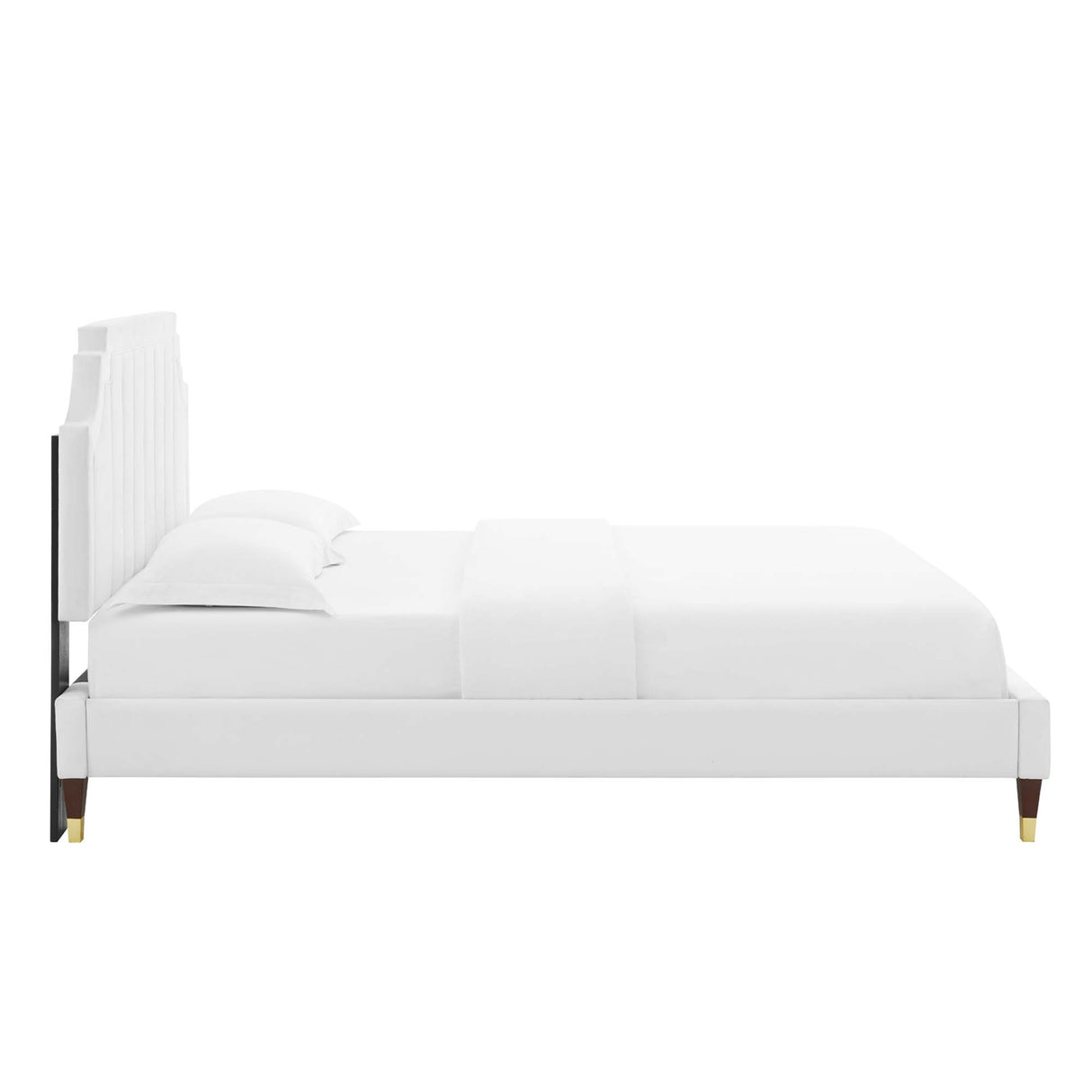 Sienna Performance Velvet King Platform Bed by Modway