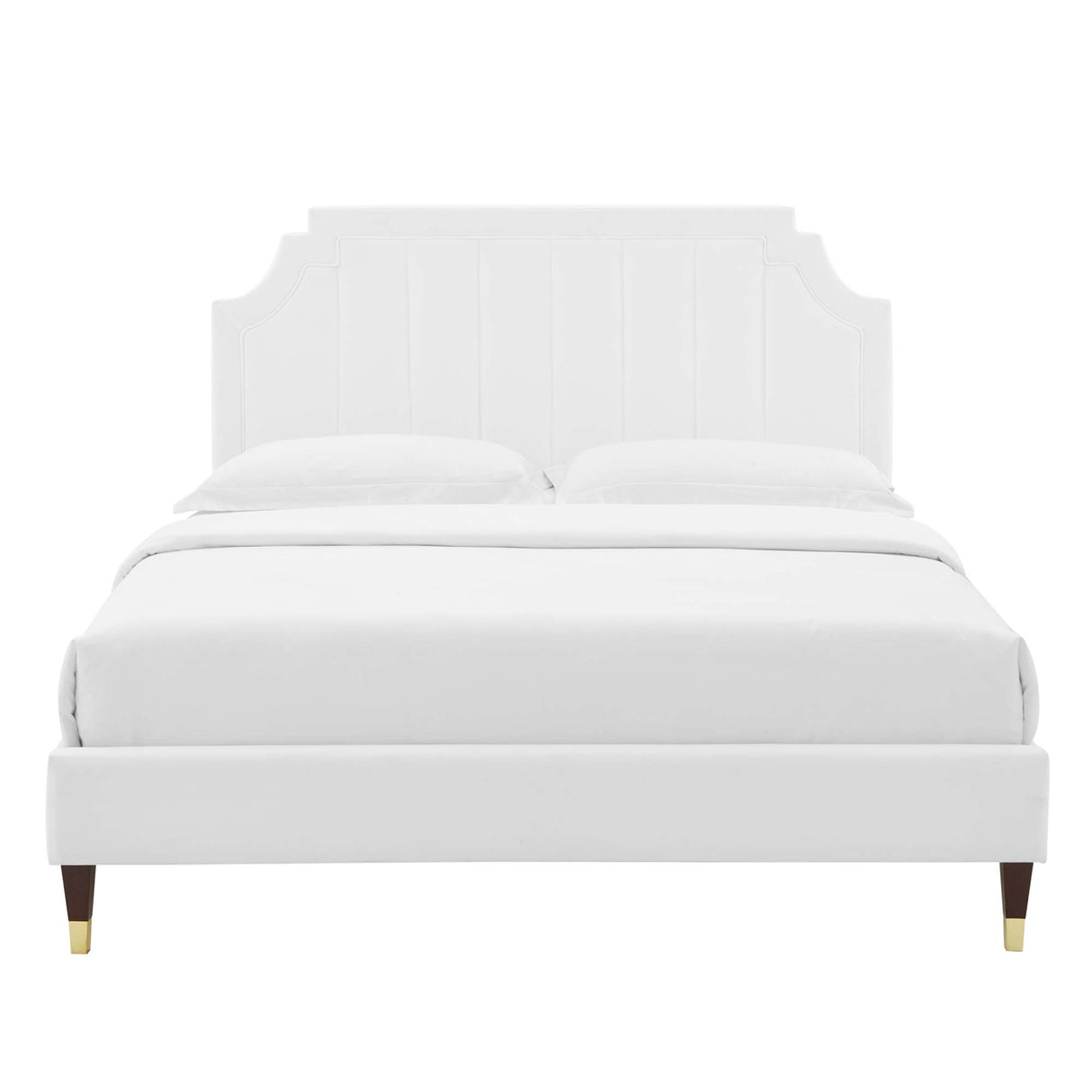 Sienna Performance Velvet King Platform Bed by Modway