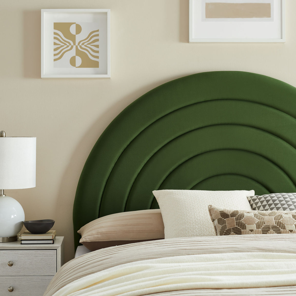 Solana Arched Performance Velvet Full Headboard by Modway