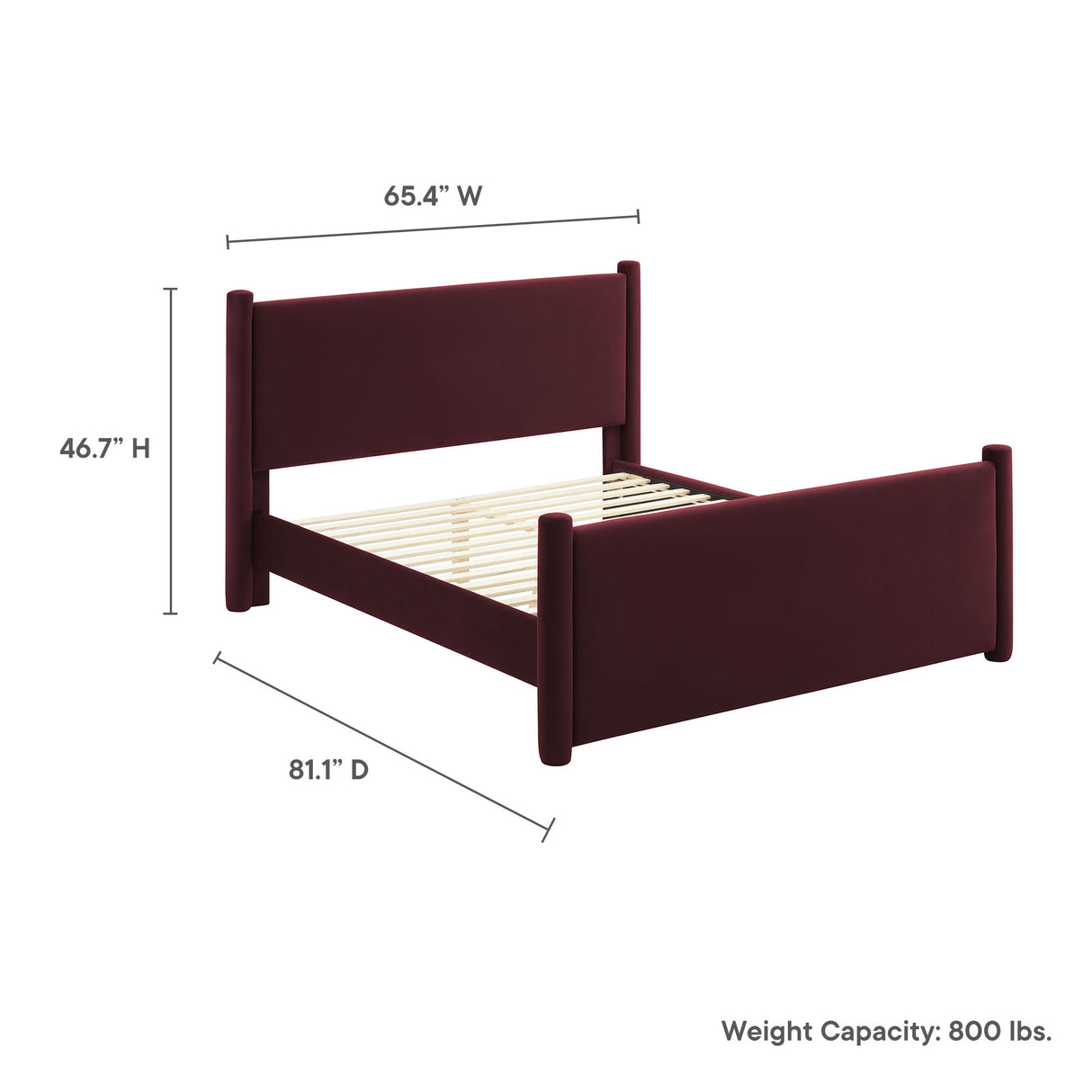 Rael Full Platform Bed by Modway