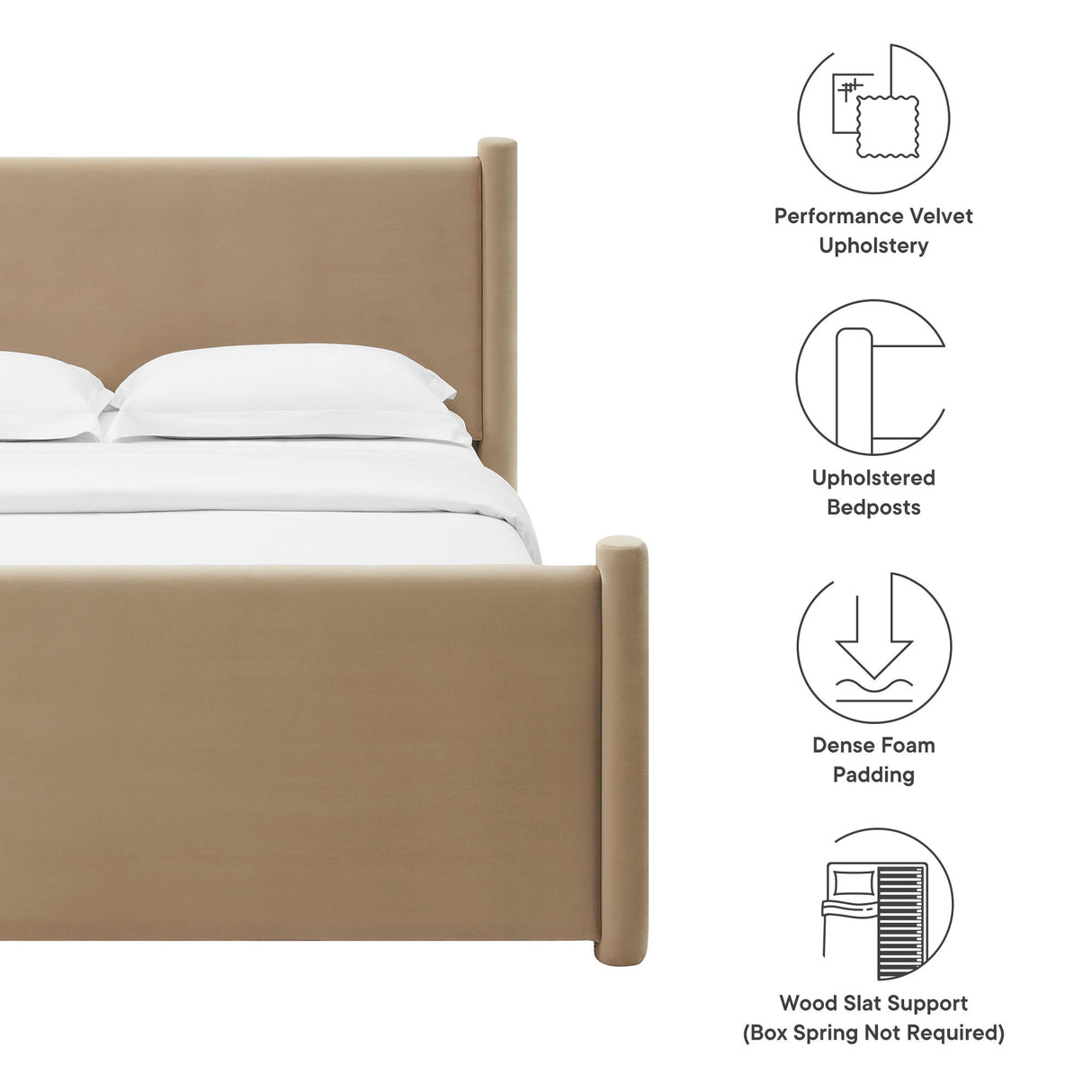 Rael Full Platform Bed by Modway