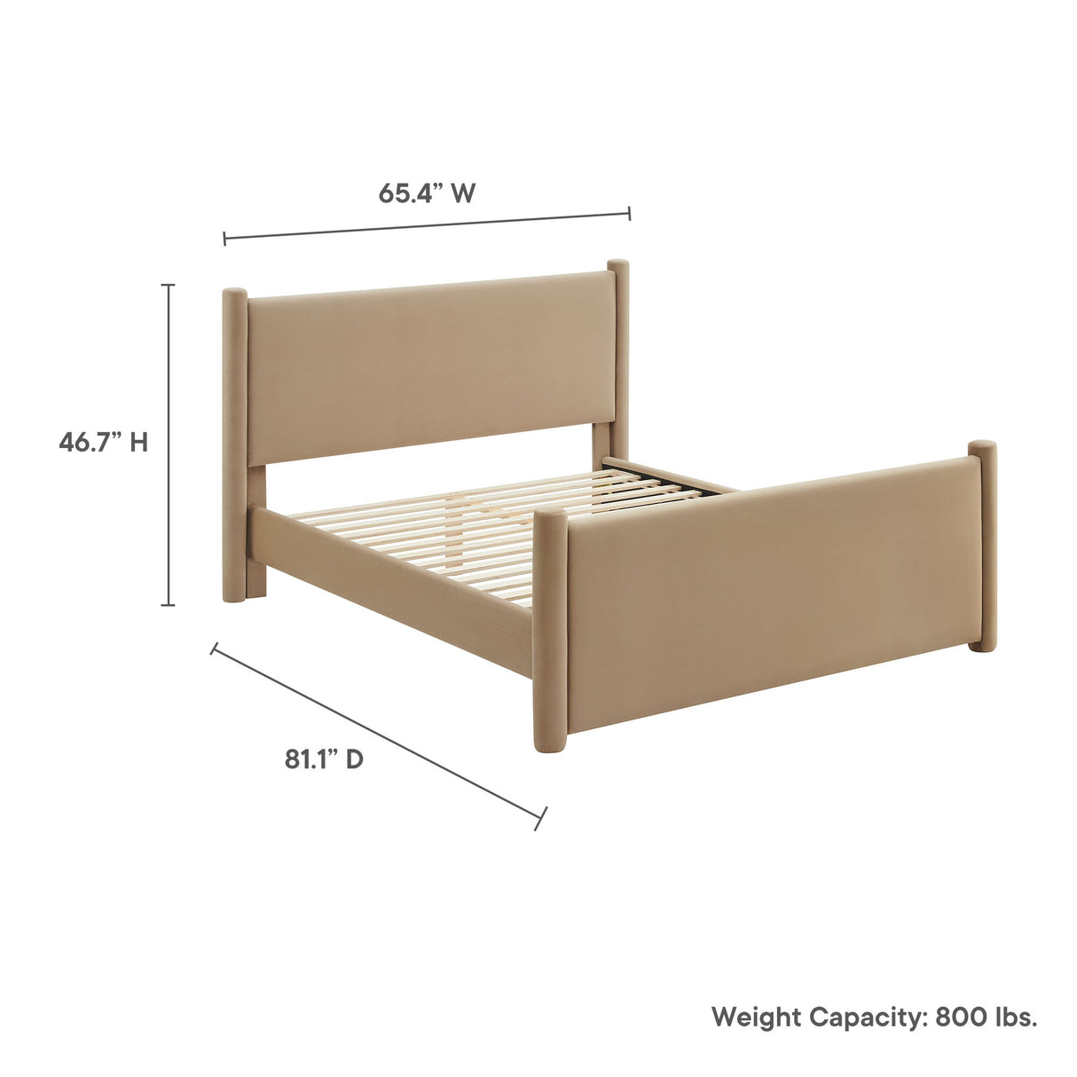 Rael Full Platform Bed by Modway