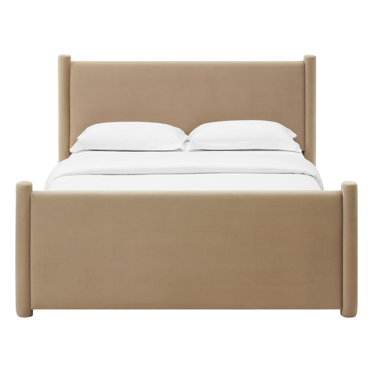 Rael Performance Velvet Queen Platform Bed by Modway