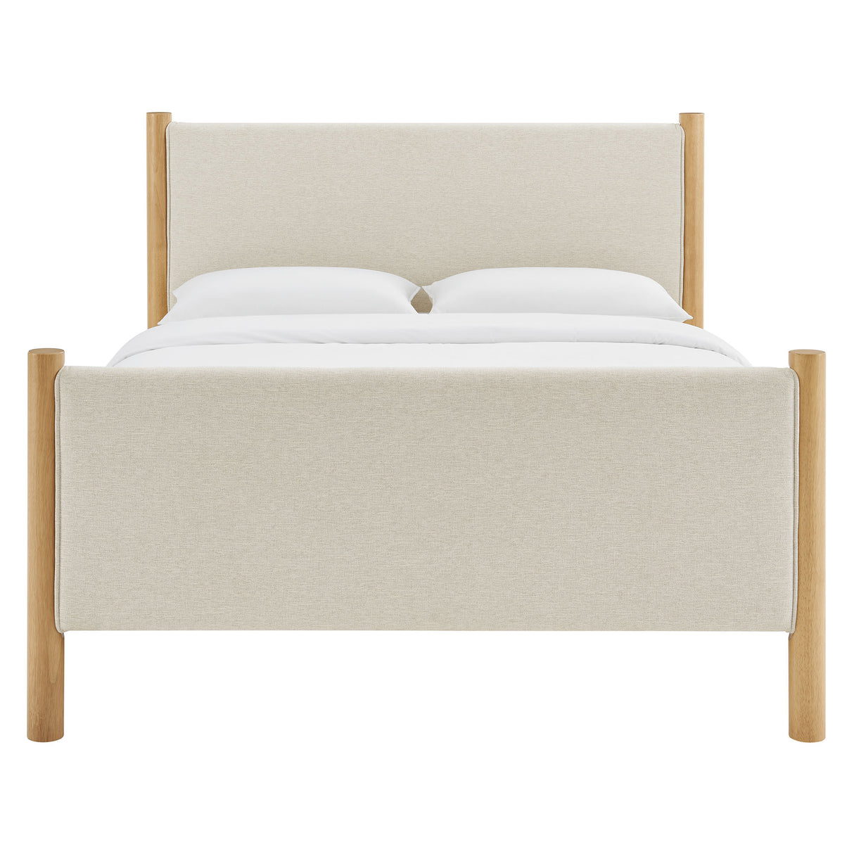 Maven King Size Fabric Upholstered Platform Bed by Modway