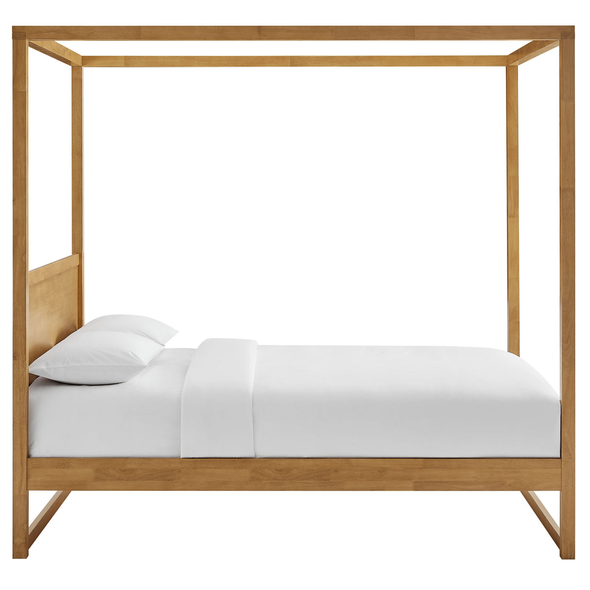 Alva Queen Wood Canopy Platform Bed by Modway