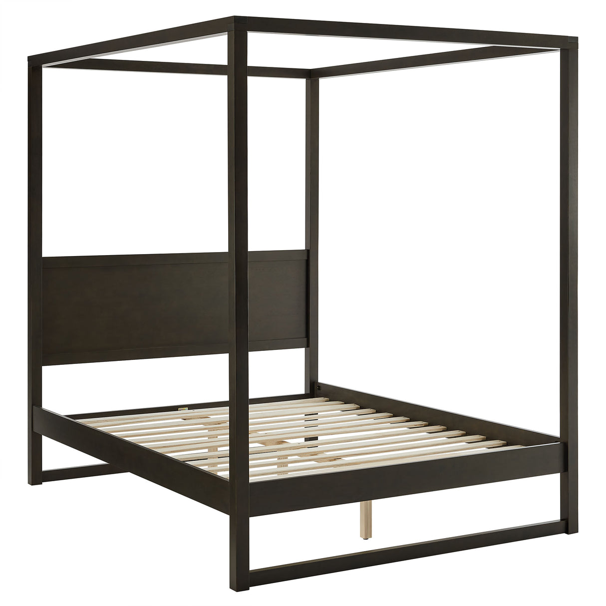 Alva Queen Wood Canopy Platform Bed by Modway