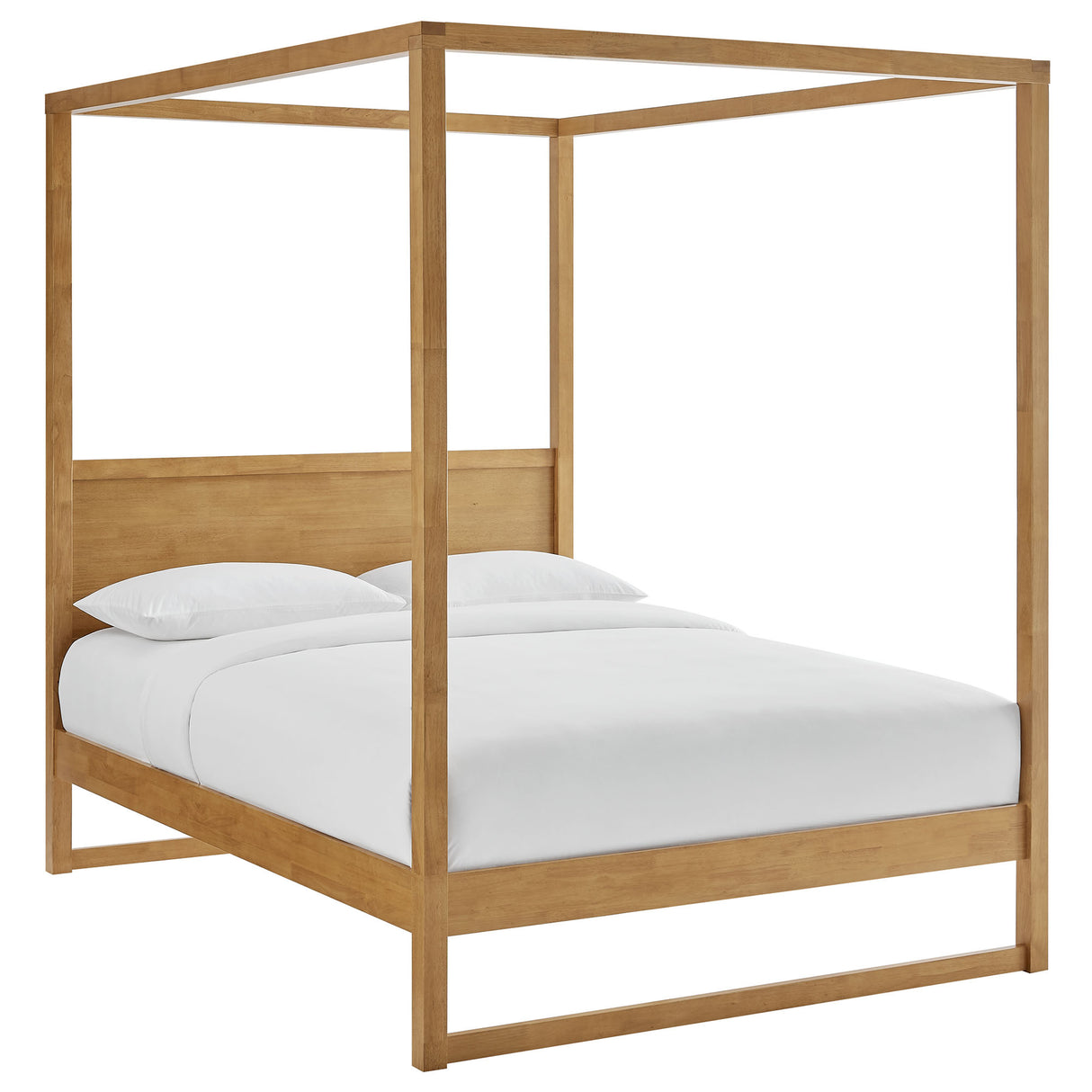 Alva King Wood Canopy Platform Bed by Modway