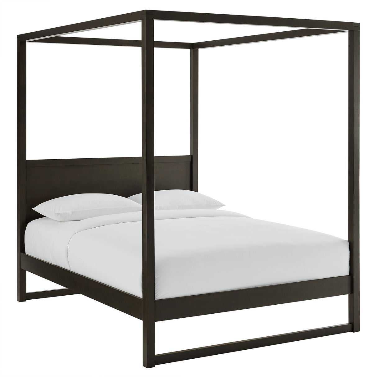 Alva King Wood Canopy Platform Bed by Modway