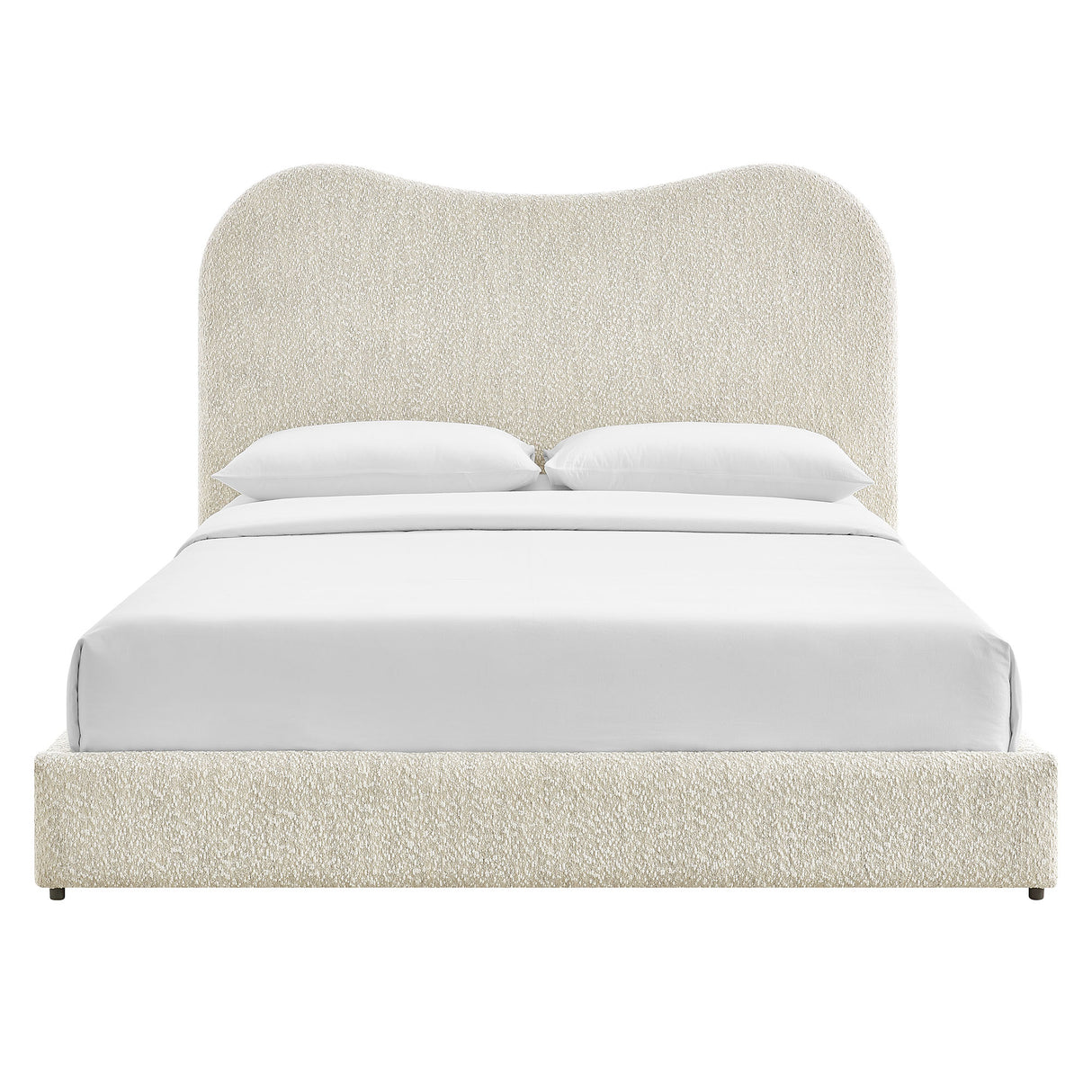 Seluna Boucle Queen Platform Bed by Modway
