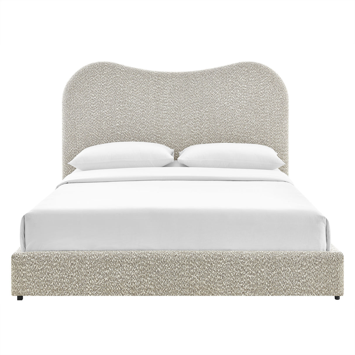 Seluna Boucle Queen Platform Bed by Modway