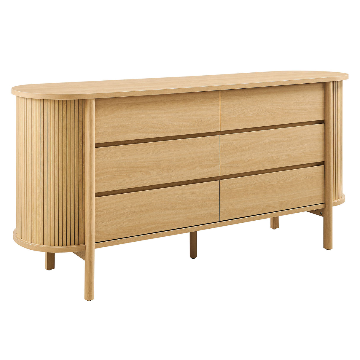 Cadence 6-Drawer Curved Dresser by Modway