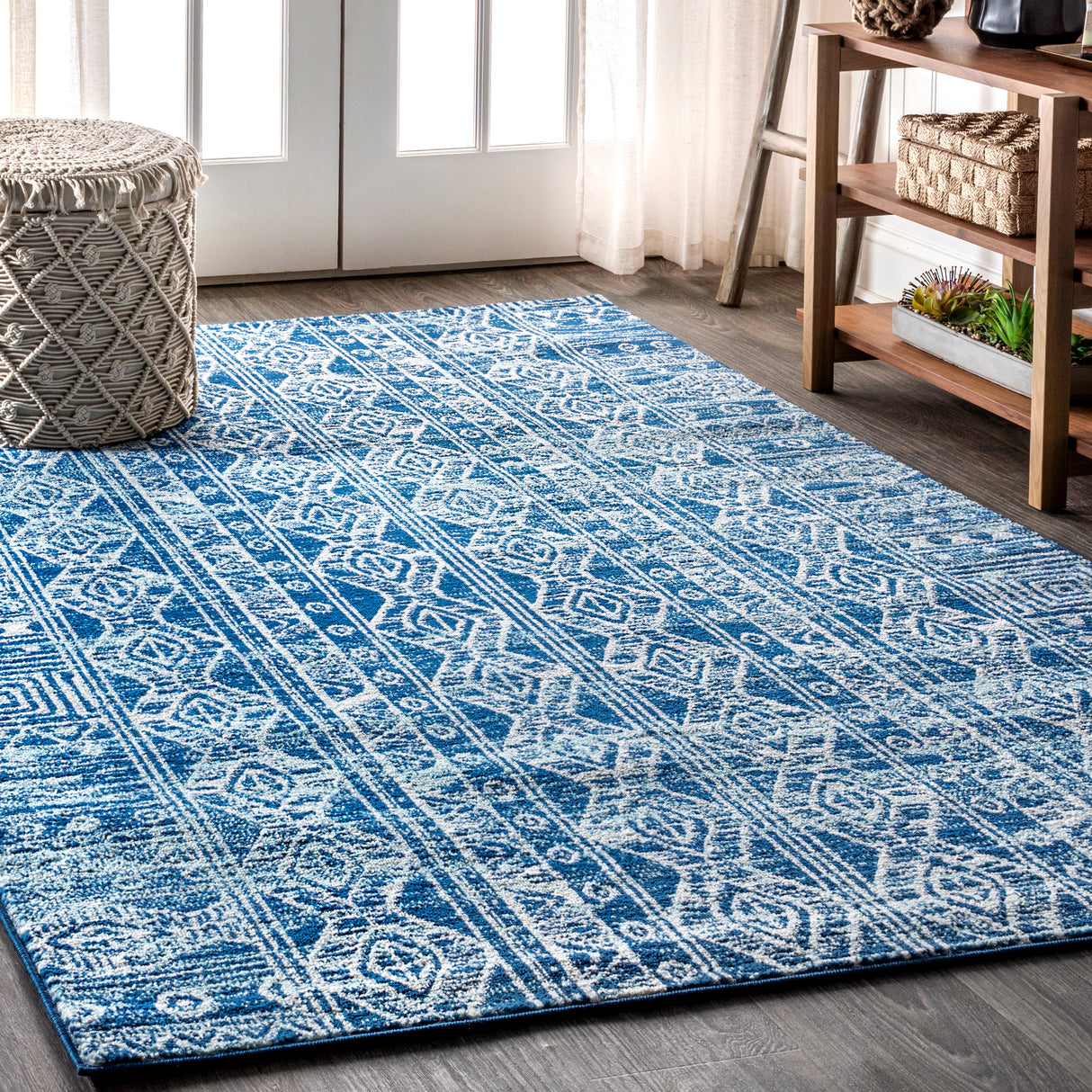 Modern-Persian-Boho-Vintage-Tribal-Area-Rug-Area-Rugs
