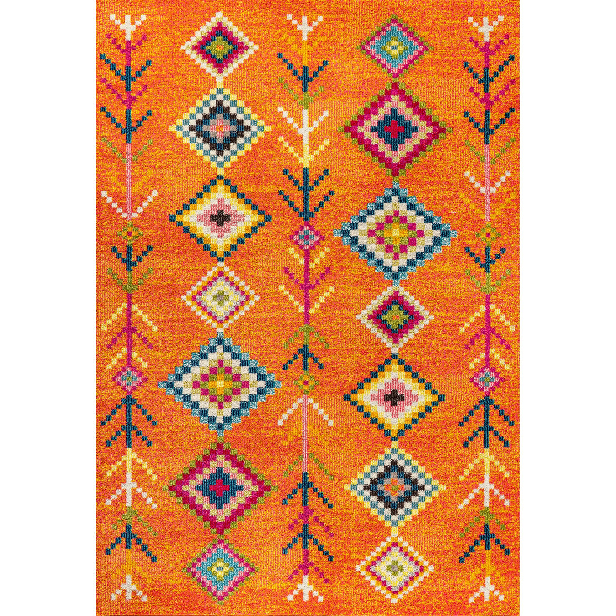 Tribal Love Geometric Area Rug