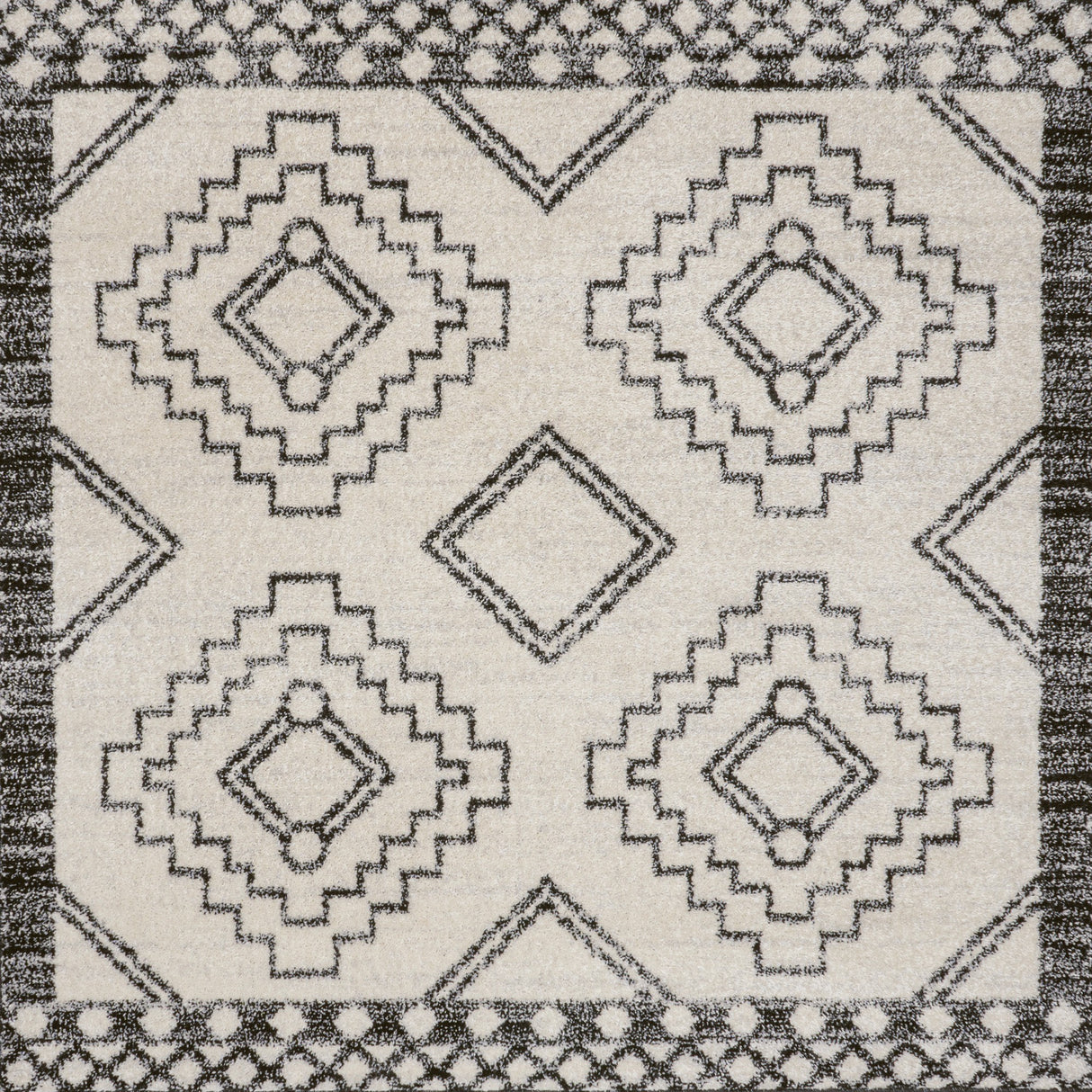 Amir Moroccan Beni Souk Square Area Rug